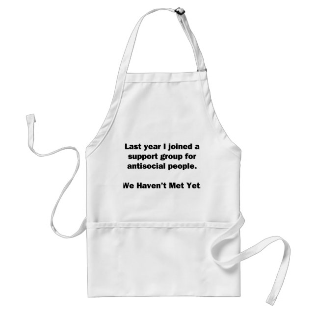 Antisocial Group Standard Apron (Front)