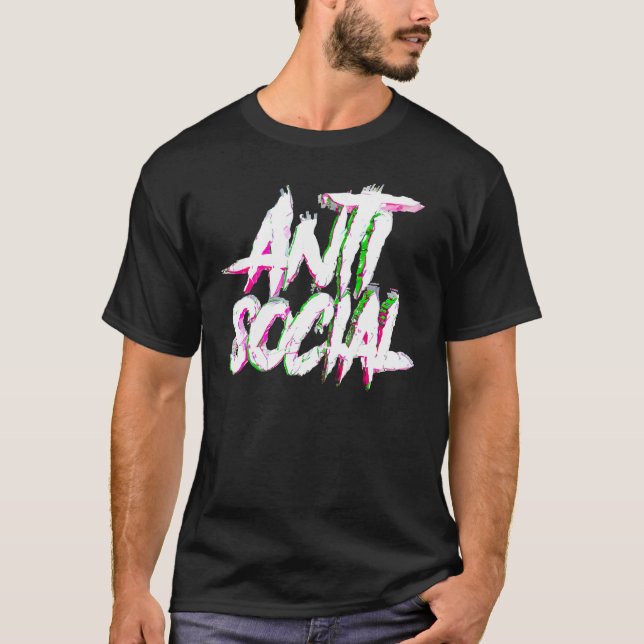 Antisocial Shirt Introvert I Hate People Antisocia (Front)