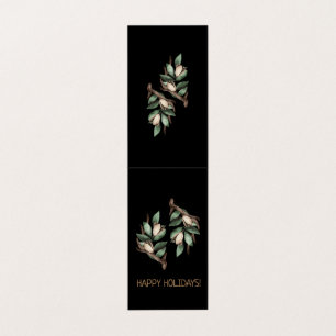 Antler avec carte postale à branche verte