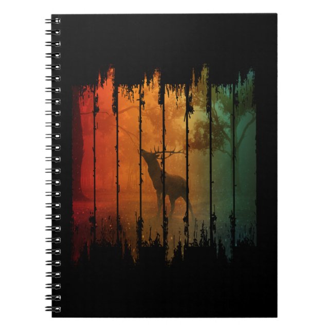 ANTLER WILD DEER NATURE NOTEBOOK (Front)