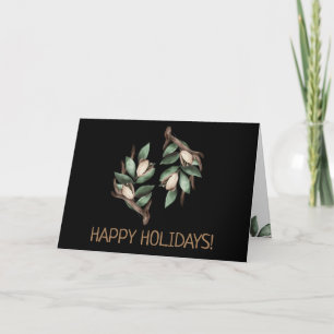 Antler with green branch Postcard