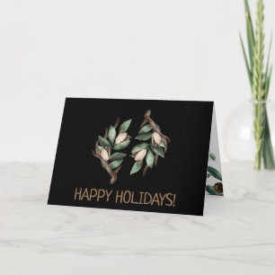 Antler with green branch Postcard
