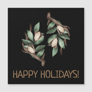 Antler with green branch Postcard