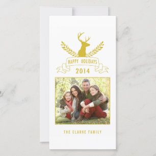 Antlers de vacances   Carte photo de vacances