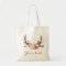 Antlers tote bag