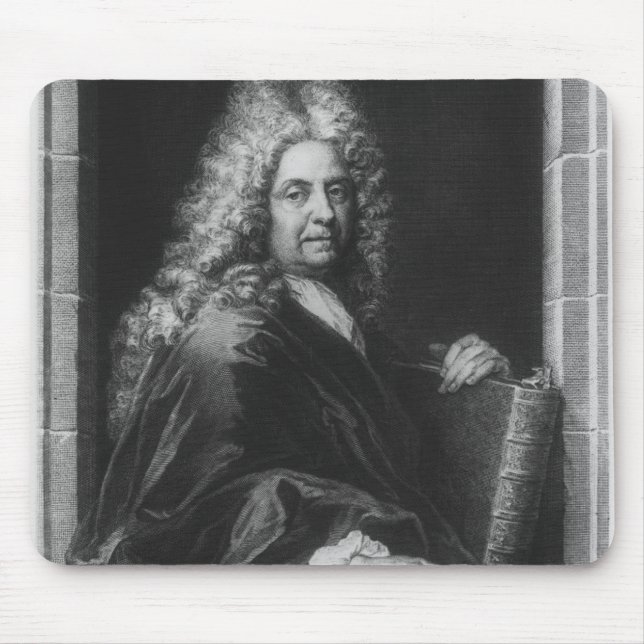 Antoine Coypel, after a self portrait Mouse Pad (Front)
