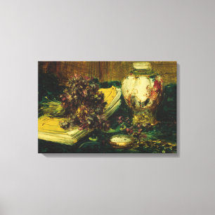 Antoine Vollon - Violets Canvas Print