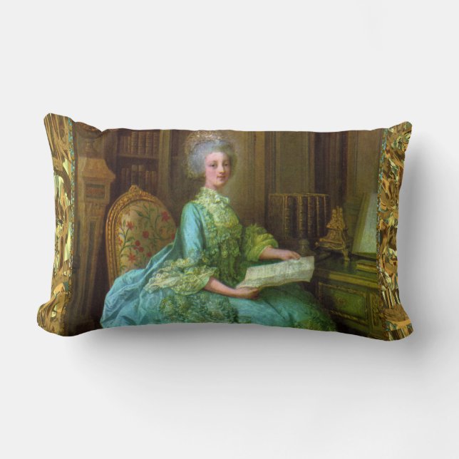 Antoinette Elegance Baroque lumbar Lumbar Pillow (Front)