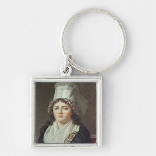 Antoinette Gabrielle Charpentier 1793 Keychain