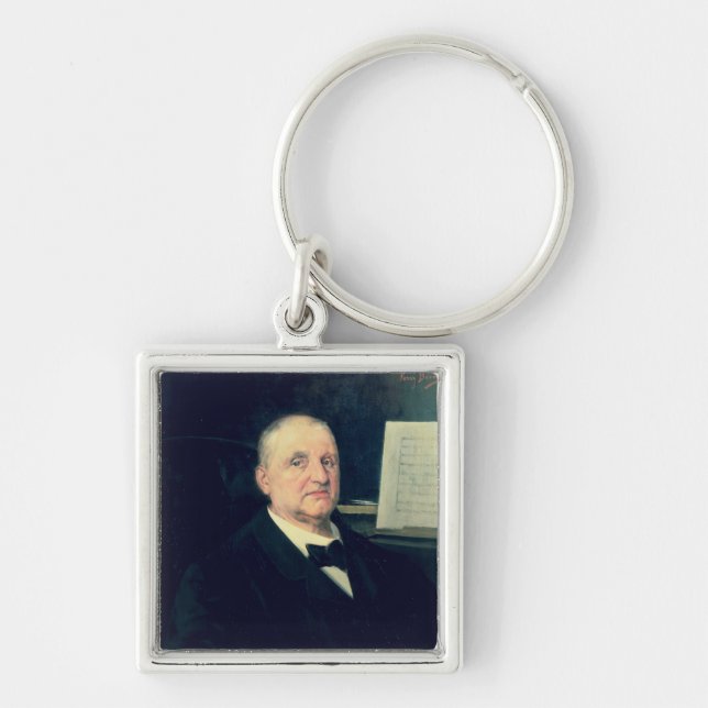 Anton Bruckner, 1889 Keychain (Front)
