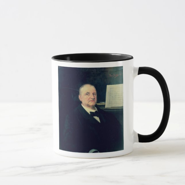 Anton Bruckner, 1889 Mug (Right)