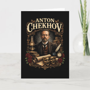 Anton Chekhov Holiday Card