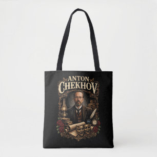 Anton Chekhov Tote Bag
