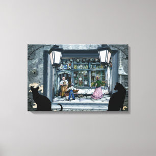 Anton Pieck incorparated reproduction Canvas Print