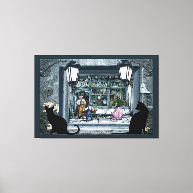 Anton Pieck incorparated reproduction Canvas Print (Front)