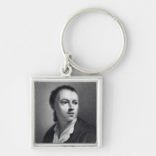 Anton Raphael Mengs, engraved by Nicolaus Mosman Keychain