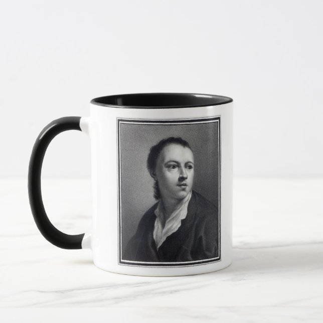 Anton Raphael Mengs, engraved by Nicolaus Mosman Mug (Left)