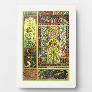 Anton Seder Sealife en plaques with easel