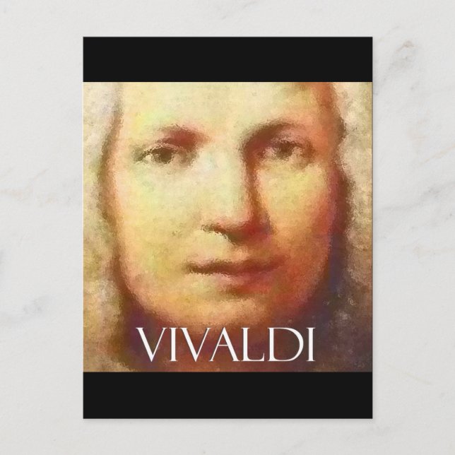 Antonia Vivaldi Customizable Merchandise Postcard (Front)