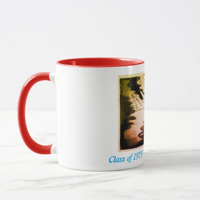 Antonian Class of 1975 - 50 Year Reunion Red Mug  (Left)