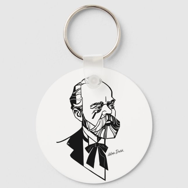 Antonín Dvořák Keychain (Front)