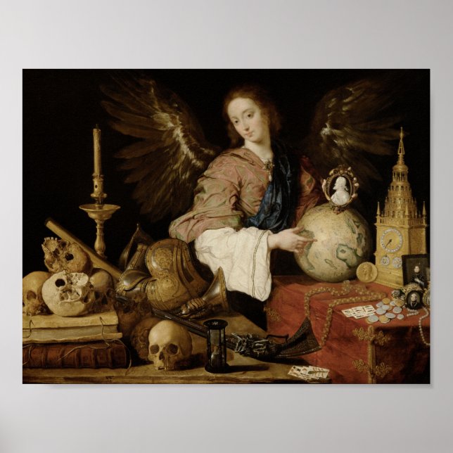 Antonio de Pereda - Allegory of Vanity Poster (Front)