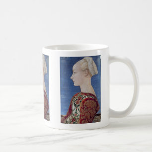 Antonio del Pollaiuolo , "Portrait of a YoungLady" Coffee Mug