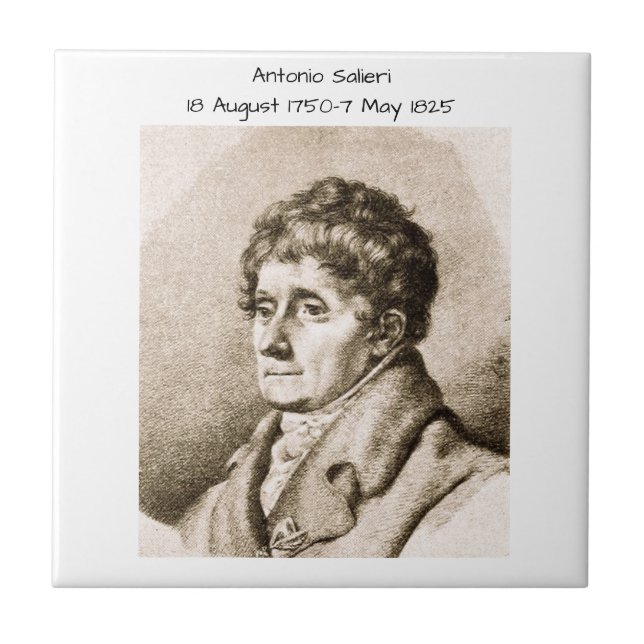 Antonio Salieri Tile (Front)