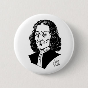 Antonio Vivaldi 2 Inch Round Button
