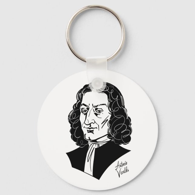 Antonio Vivaldi Keychain (Front)