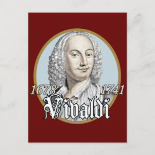 Antonio Vivaldi Postcard