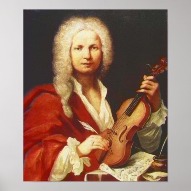 Antonio Vivaldi Poster (Front)