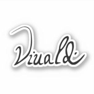 Antonio Vivaldi Signature