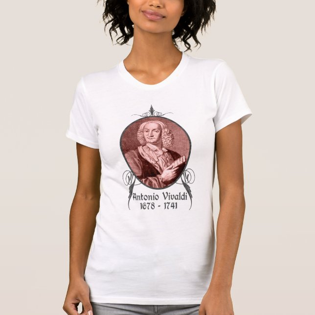 Antonio Vivaldi T-Shirt (Front)