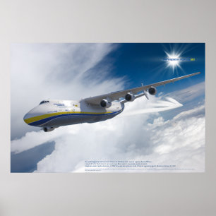 Antonov An-225 Mriya: 3D Aviation Art Print