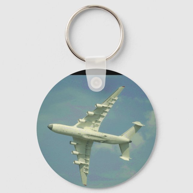 Antonov AN-225 Mriya Cossack_Aviation Photography Keychain (Front)