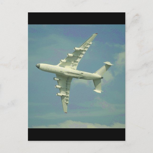 Antonov AN-225 Mriya Cossack_Aviation Photography Postcard (Front)