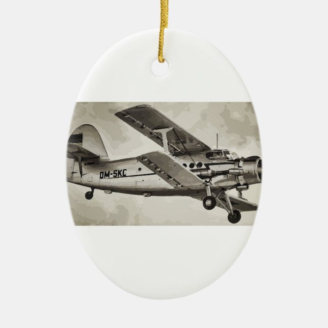 Antonov an-2 ceramic ornament (Front)