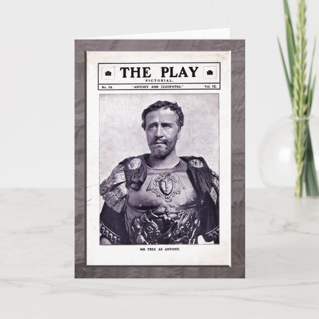 Antony and Cleopatra Greeting Card (Front)