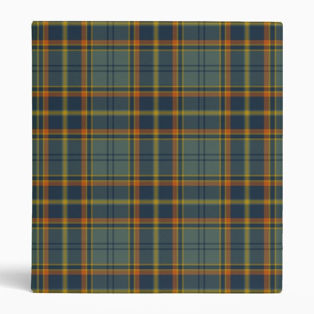 Antrim County Irish Tartan Binder (Front)