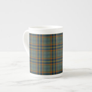 Antrim County Irish Tartan Bone China Mug