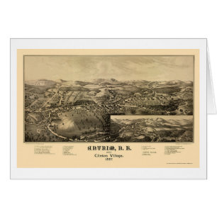 Antrim, NH Panoramic Map - 1887