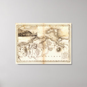 Antrim, Raghery Canvas Print