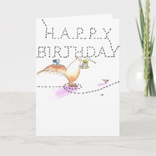 "Ants" Birthday Card (Front)