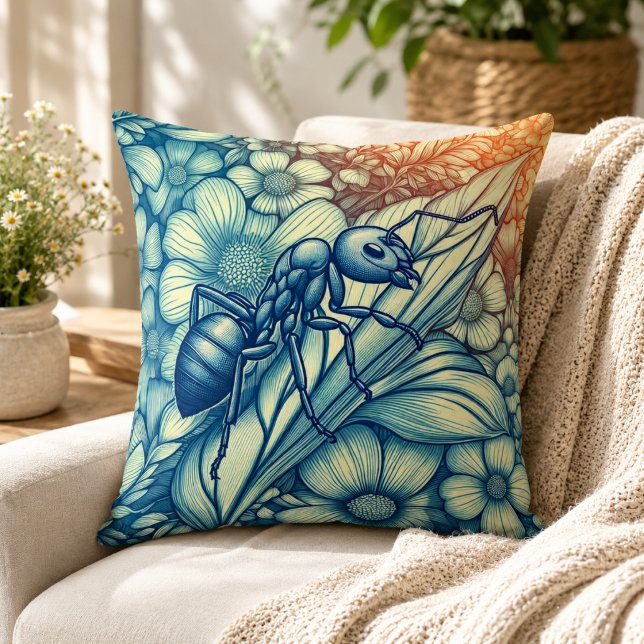  Ants in Wonderland Pillow (Ants in Wonderland Pillow)