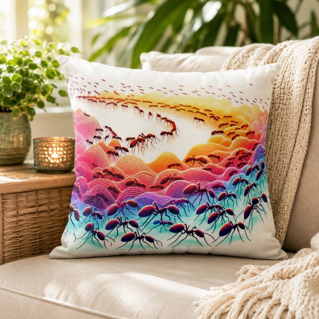  Ants in Wonderland Pillow (Ants in Wonderland Pillow)