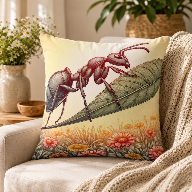  Ants in Wonderland Pillow (Ants in Wonderland Pillow)