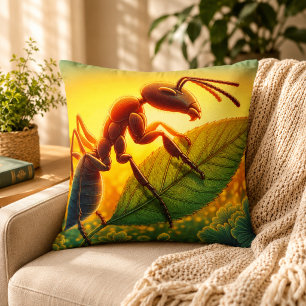  Ants in Wonderland Pillow