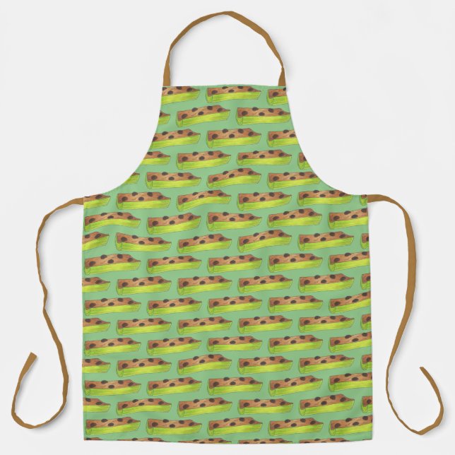 Ants on a Log Celery Peanut Butter Raisins Foodie Apron (Front)