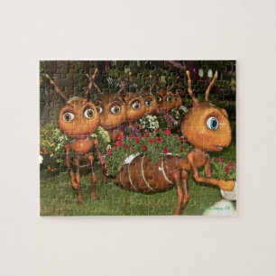 Ants on a Mission Jigsaw Puzzle